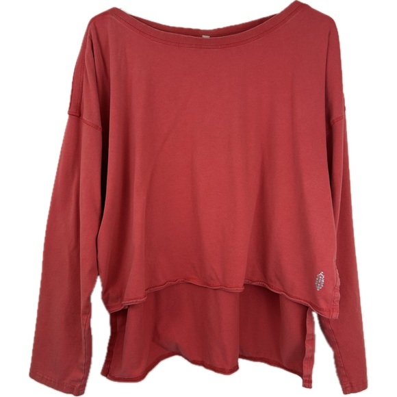 Free People Tops - Free People Movement Red Knit Top